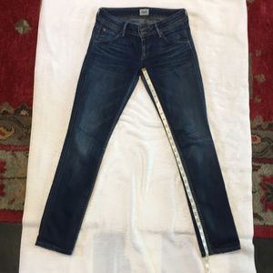 Hudson Collin Skinny Jeans Size 26